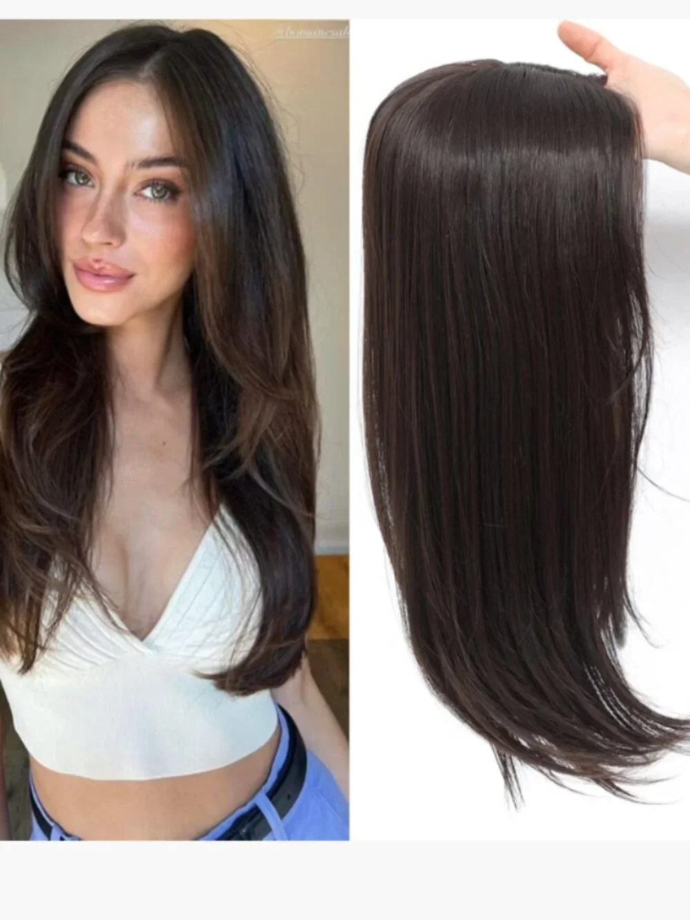 CIVRIE Hair Topper Layered for Women with Thinning Hair        PA#669-PA#671@CMK